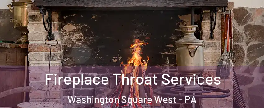 Fireplace Throat Services Washington Square West - PA