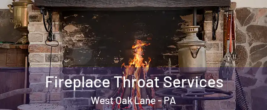 Fireplace Throat Services West Oak Lane - PA