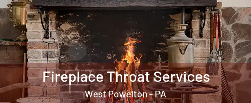 Fireplace Throat Services West Powelton - PA