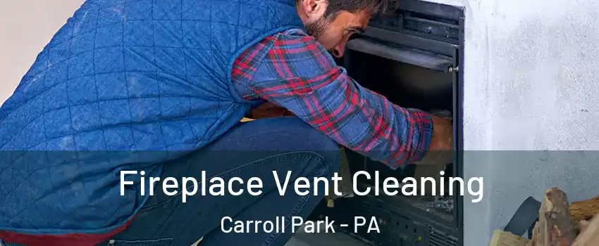 Fireplace Vent Cleaning Carroll Park - PA
