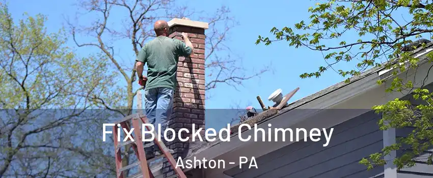 Fix Blocked Chimney Ashton - PA