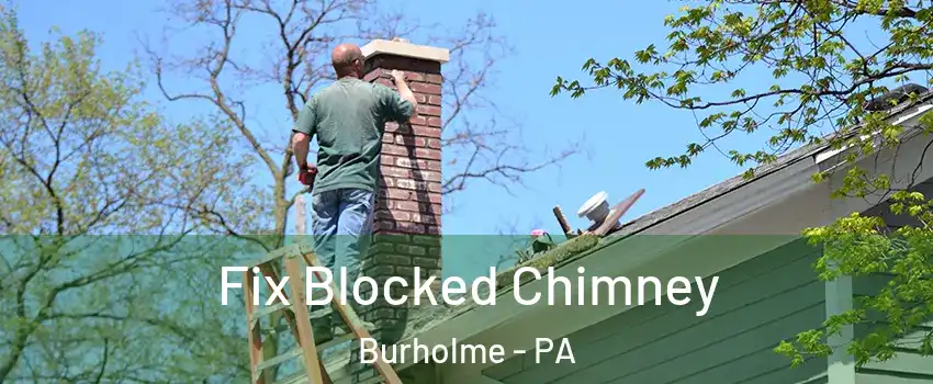 Fix Blocked Chimney Burholme - PA