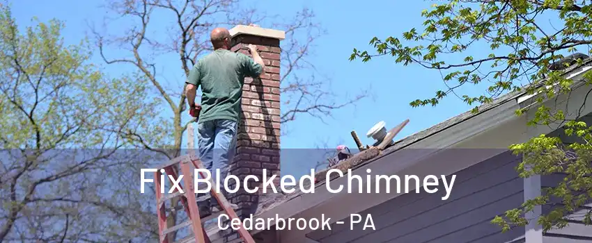 Fix Blocked Chimney Cedarbrook - PA
