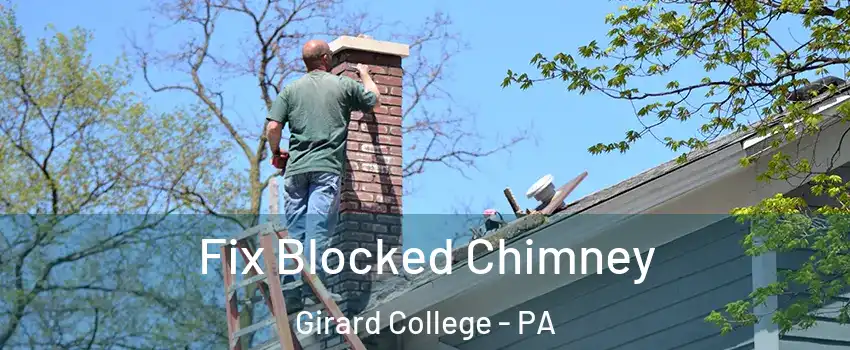 Fix Blocked Chimney Girard College - PA
