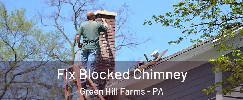 Fix Blocked Chimney Green Hill Farms - PA