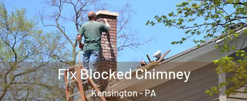 Fix Blocked Chimney Kensington - PA