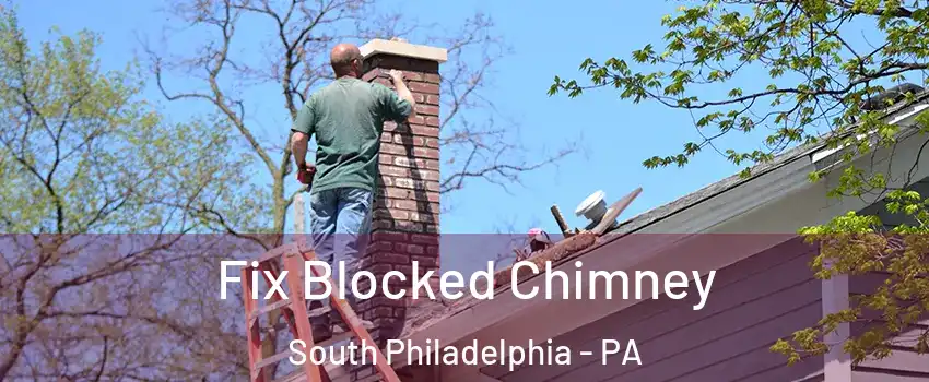 Fix Blocked Chimney South Philadelphia - PA