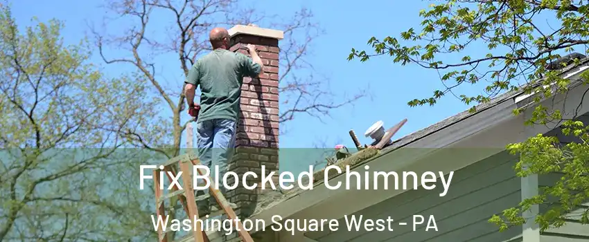 Fix Blocked Chimney Washington Square West - PA