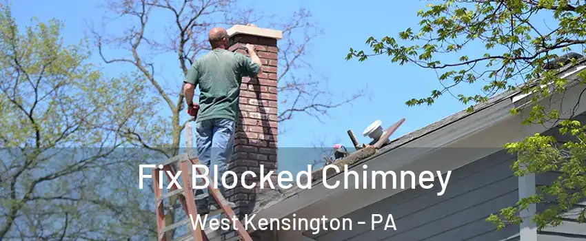 Fix Blocked Chimney West Kensington - PA
