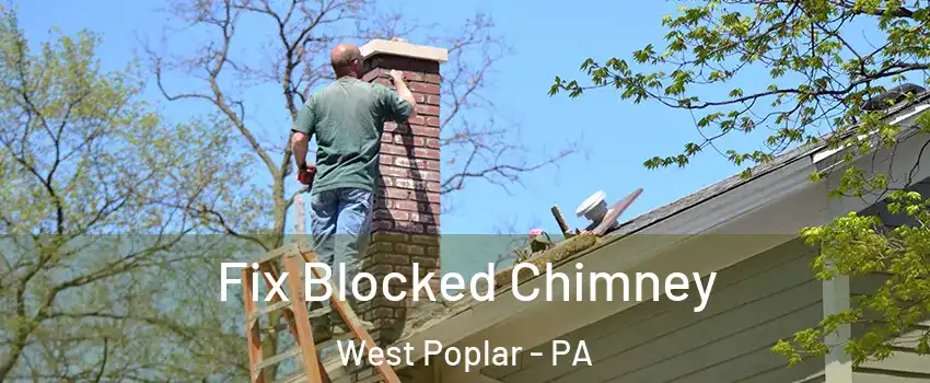 Fix Blocked Chimney West Poplar - PA