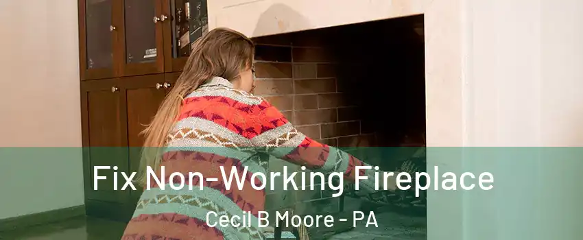 Fix Non-Working Fireplace Cecil B Moore - PA