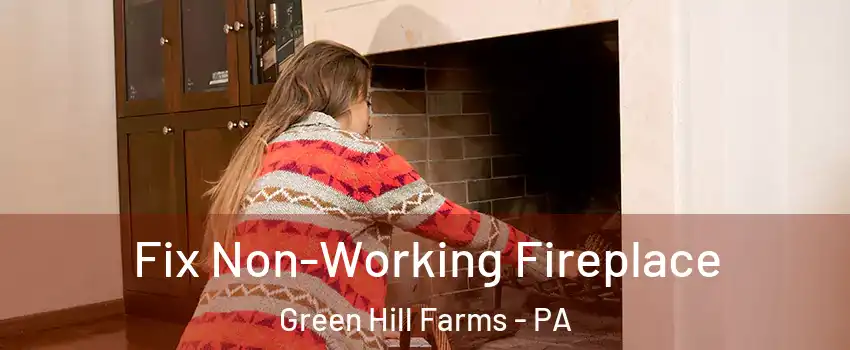 Fix Non-Working Fireplace Green Hill Farms - PA