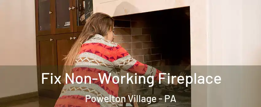 Fix Non-Working Fireplace Powelton Village - PA