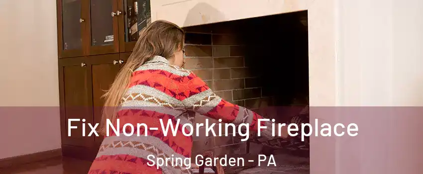 Fix Non-Working Fireplace Spring Garden - PA