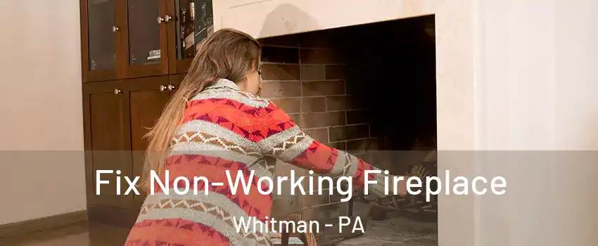 Fix Non-Working Fireplace Whitman - PA