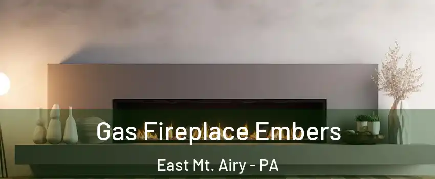 Gas Fireplace Embers East Mt. Airy - PA