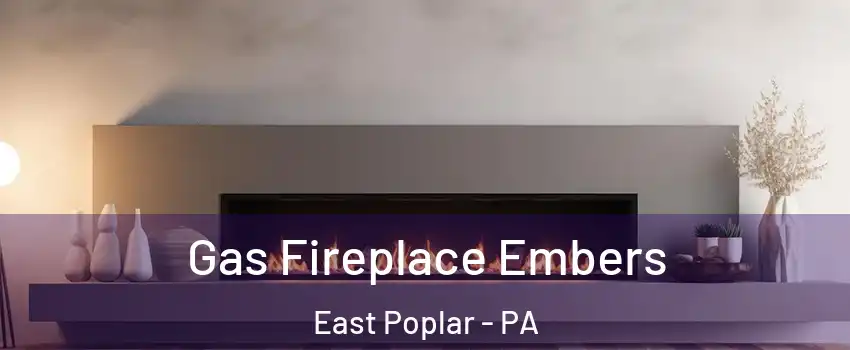 Gas Fireplace Embers East Poplar - PA
