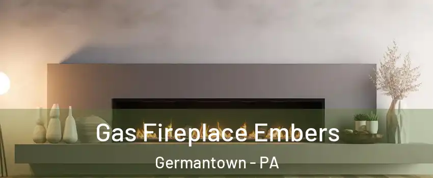 Gas Fireplace Embers Germantown - PA