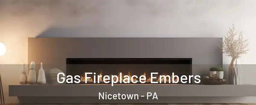 Gas Fireplace Embers Nicetown - PA