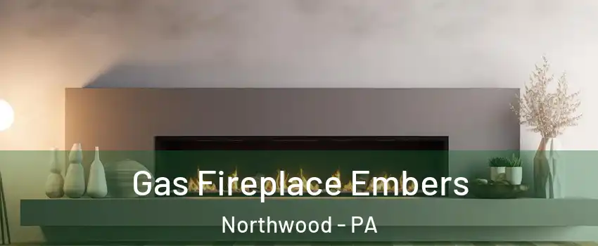 Gas Fireplace Embers Northwood - PA