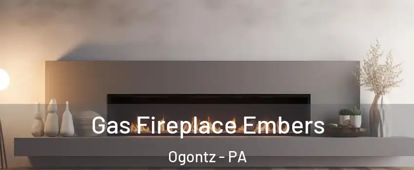 Gas Fireplace Embers Ogontz - PA