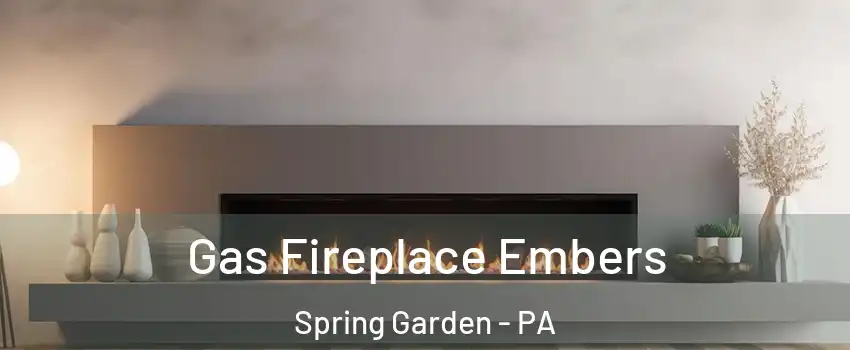 Gas Fireplace Embers Spring Garden - PA