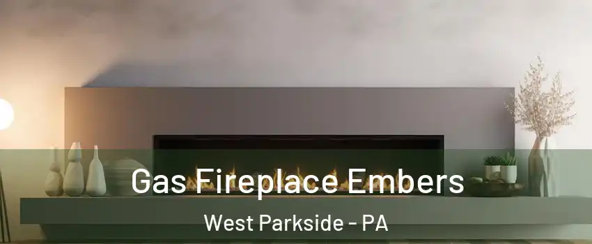 Gas Fireplace Embers West Parkside - PA