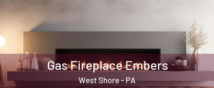 Gas Fireplace Embers West Shore - PA