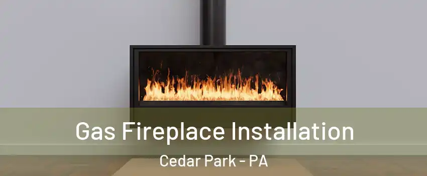 Gas Fireplace Installation Cedar Park - PA