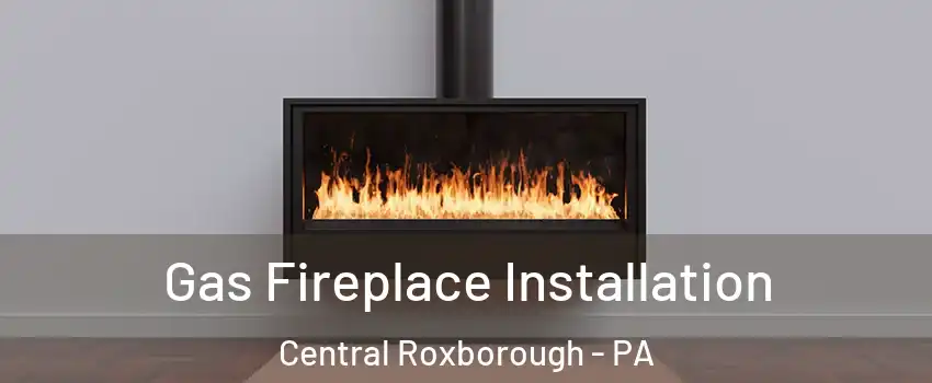 Gas Fireplace Installation Central Roxborough - PA