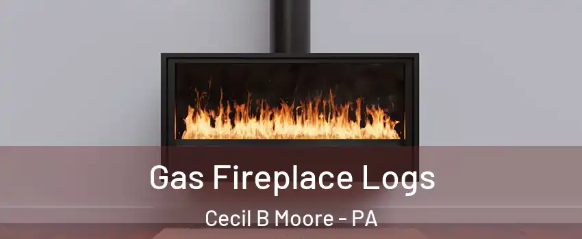 Gas Fireplace Logs Cecil B Moore - PA