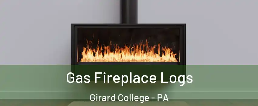 Gas Fireplace Logs Girard College - PA
