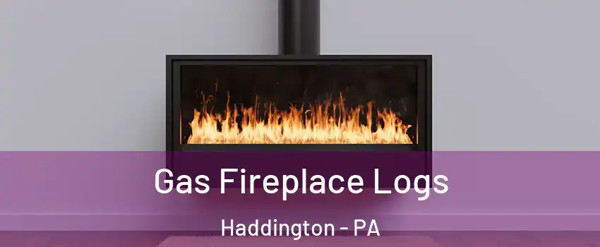 Gas Fireplace Logs Haddington - PA