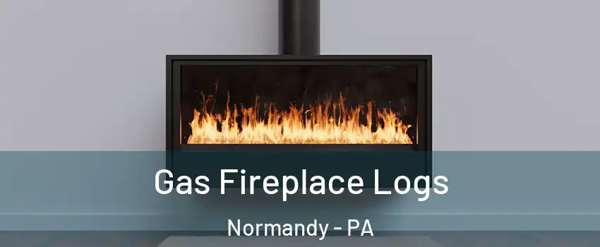 Gas Fireplace Logs Normandy - PA