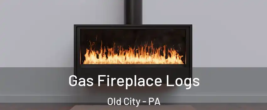 Gas Fireplace Logs Old City - PA