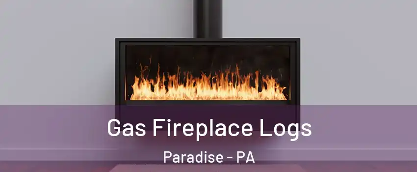 Gas Fireplace Logs Paradise - PA