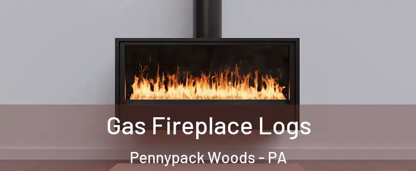 Gas Fireplace Logs Pennypack Woods - PA