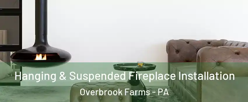 Hanging & Suspended Fireplace Installation Overbrook Farms - PA