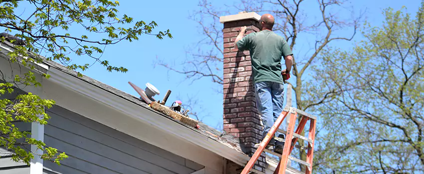 Vinyl and PVC Chimney Flashing Installation in Spring Garden, PA