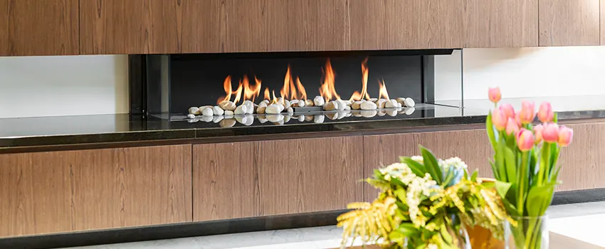 Double-height Fireplace Design Refurbishment in Spring Garden, Pennsylvania