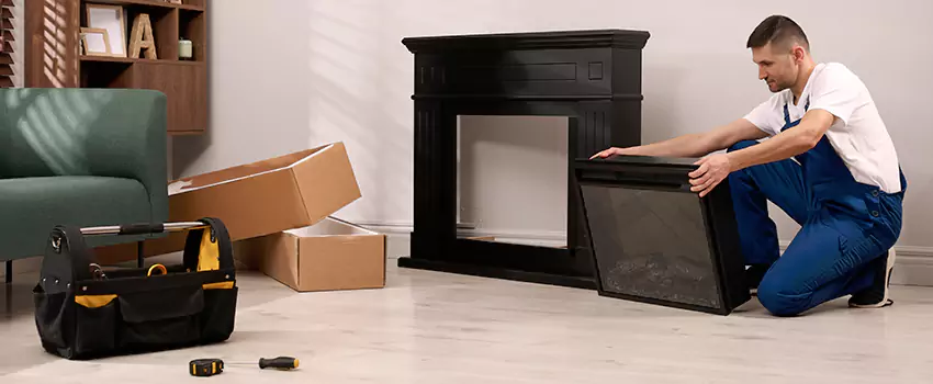 Old Rusted Metal Fireplace Repair And Replacement in Spring Garden, PA
