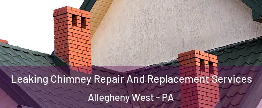 Leaking Chimney Repair And Replacement Services Allegheny West - PA