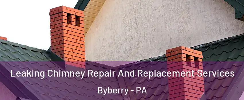 Leaking Chimney Repair And Replacement Services Byberry - PA