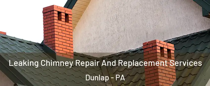 Leaking Chimney Repair And Replacement Services Dunlap - PA