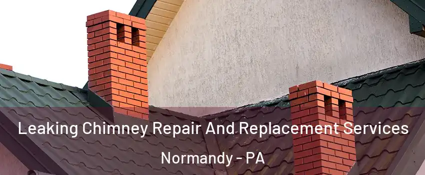 Leaking Chimney Repair And Replacement Services Normandy - PA