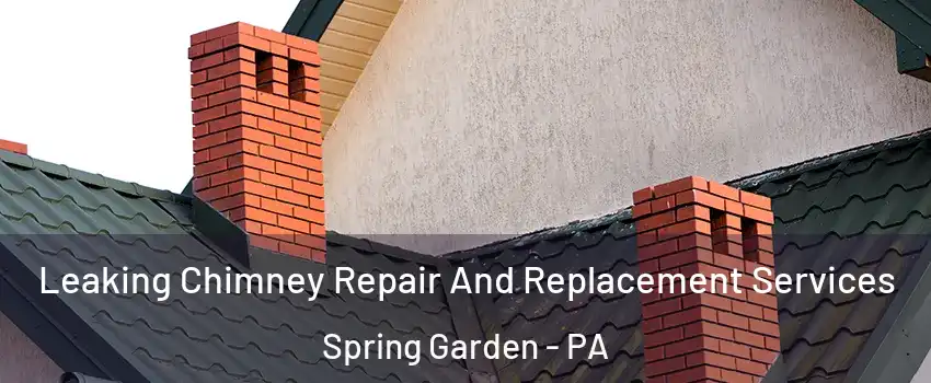 Leaking Chimney Repair And Replacement Services Spring Garden - PA