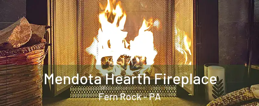 Mendota Hearth Fireplace Fern Rock - PA