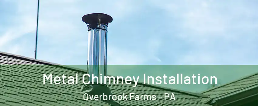 Metal Chimney Installation Overbrook Farms - PA