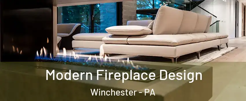 Modern Fireplace Design Winchester - PA