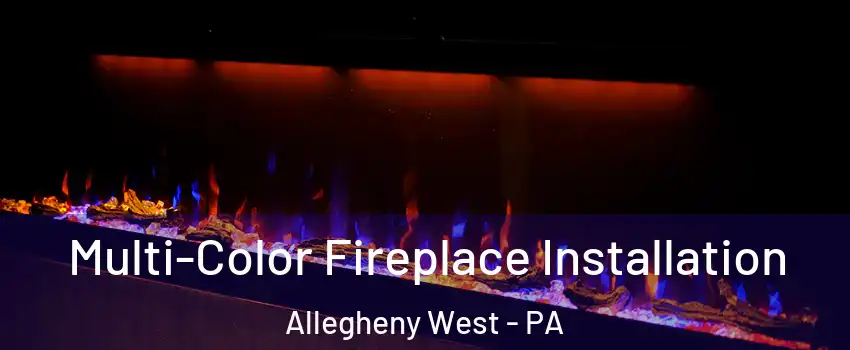 Multi-Color Fireplace Installation Allegheny West - PA
